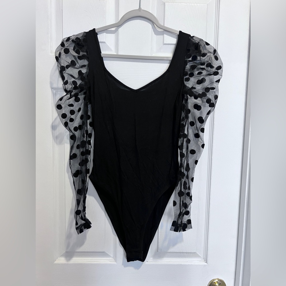Puff Long Sleeve Body Suit